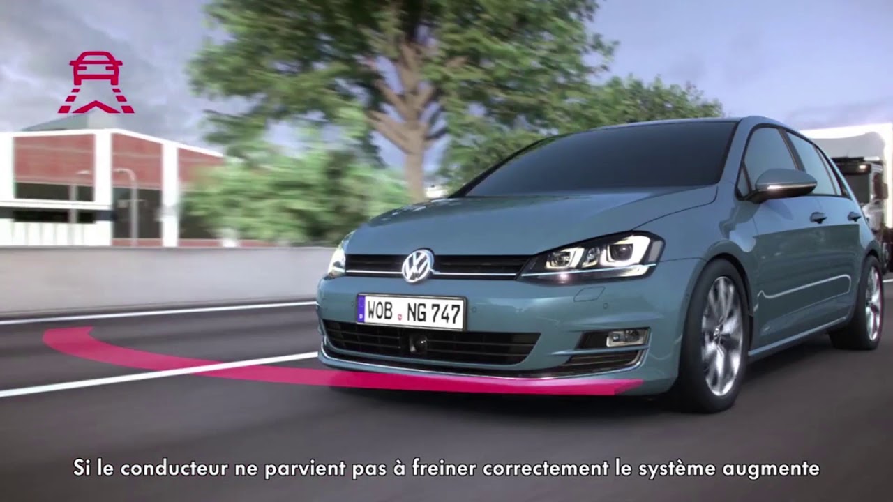 Aide au freinage d'urgence Front Assist