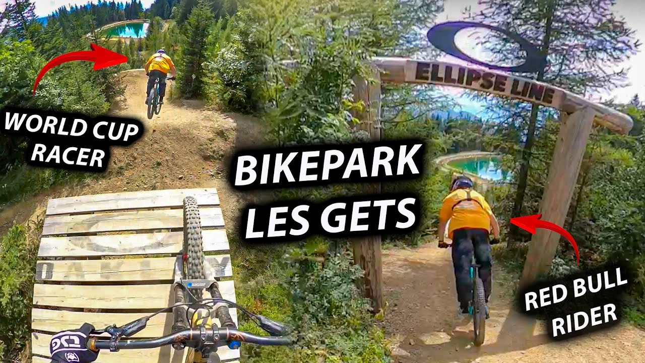 BIKEPARK LES GETS: Jumpline Paradies in den Alpen!