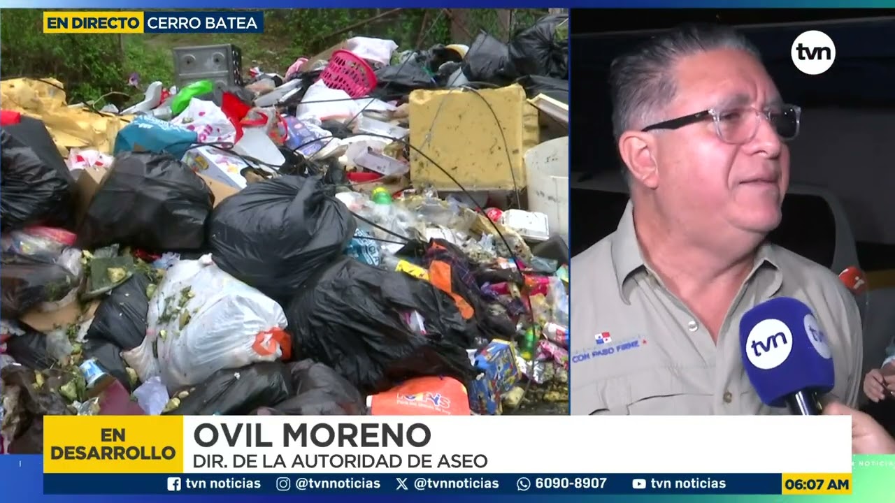 Administrador de la Autoridad de Aseo anuncia plan integral de recolección de basura