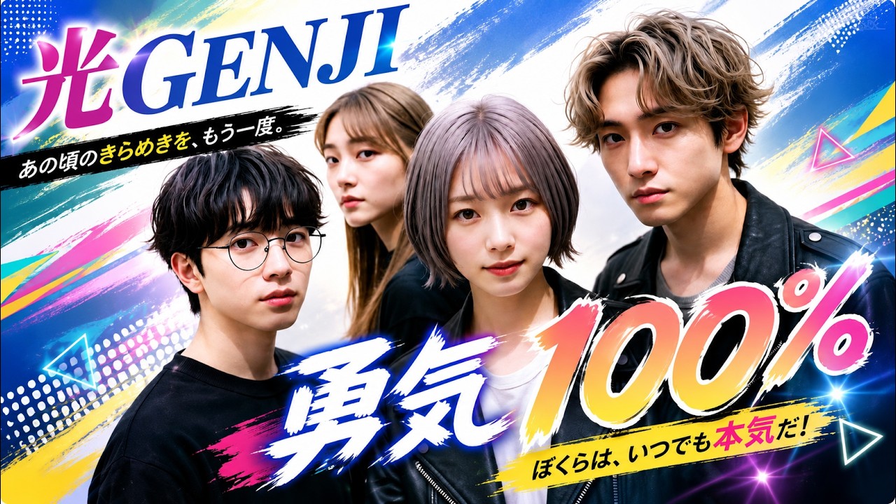 勇気100% 令和のバンドでカバーしてみた！ 光Genji ai cover songs japanese
