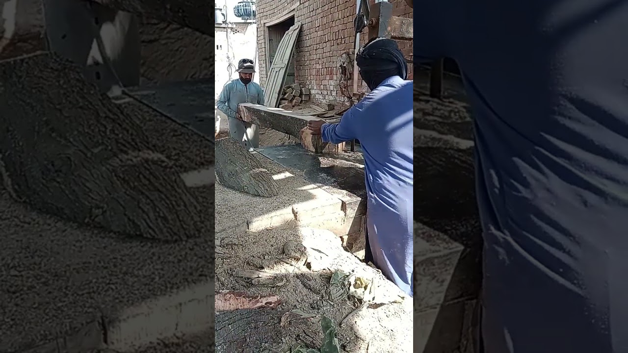 WoD Cutting#woodbusiness#pakistanindustryHeavy duty bandsaw machine se lakri cutting ka satisfying 🥵