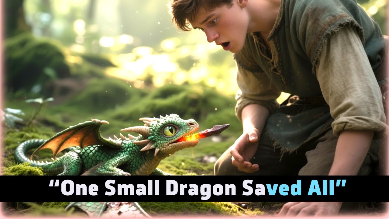 The Blacksmith’s Apprentice Found a “Useless” Dragon — Then It Saved the Entire Village