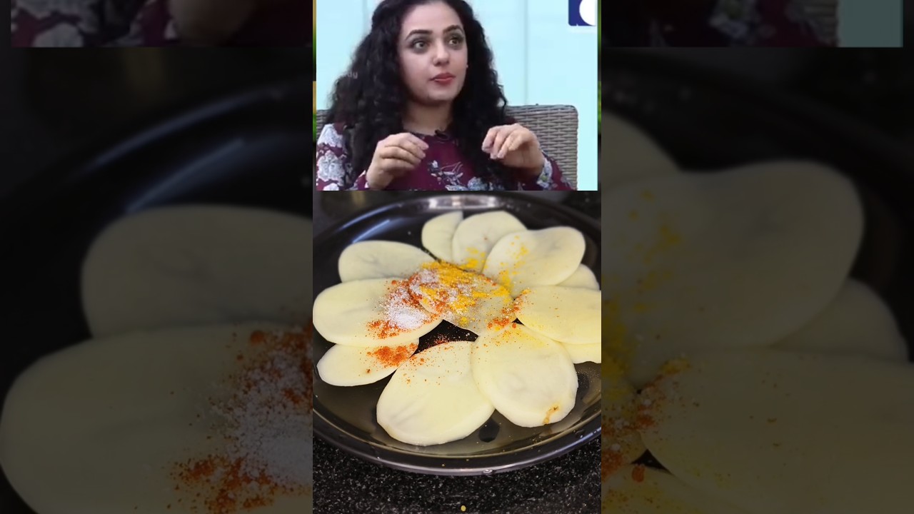 Nithya Menon special Potato fry🤤|Evening Snacks✨#malayalam#tamil#kannada#telugu#eveningsnacks#shorts