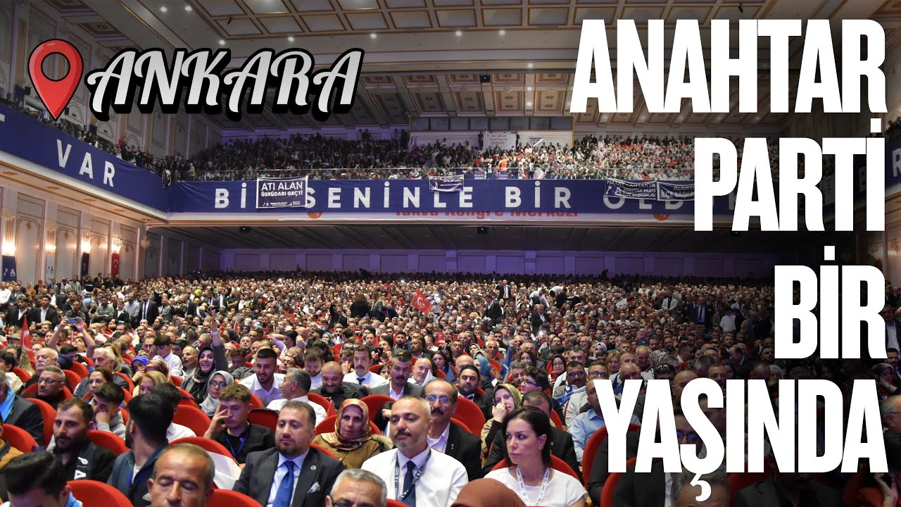 ANAHTAR PARTİ'NİN 1. YIL KUTLAMASINDA 7'DEN 70'E BÜYÜK COŞKU