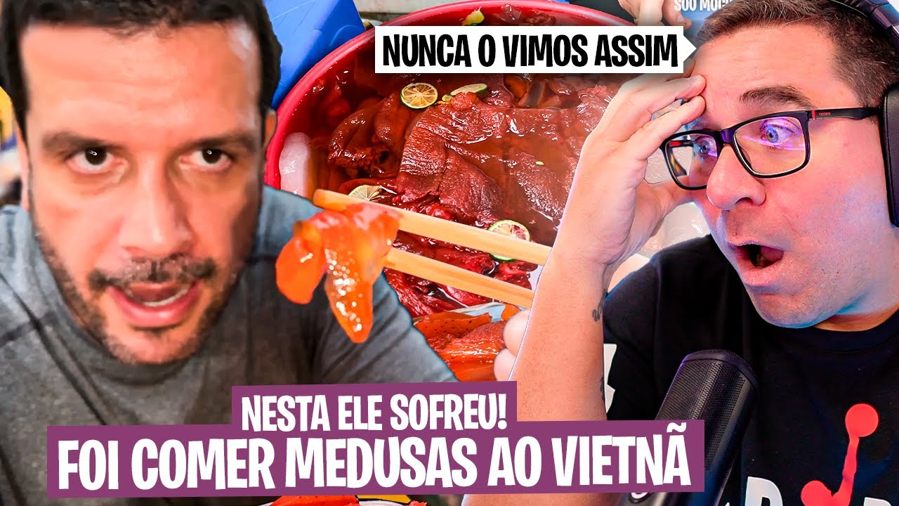 ELE COMEU ÁGUAS VIVAS NO VIETNÃ | RIC REAGE AO MOCHILEIRO