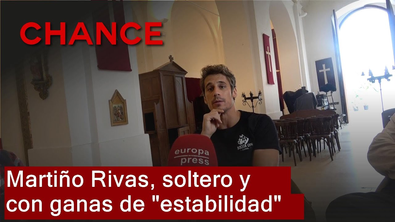 Marti&ntilde;o Rivas, soltero y con ganas de 