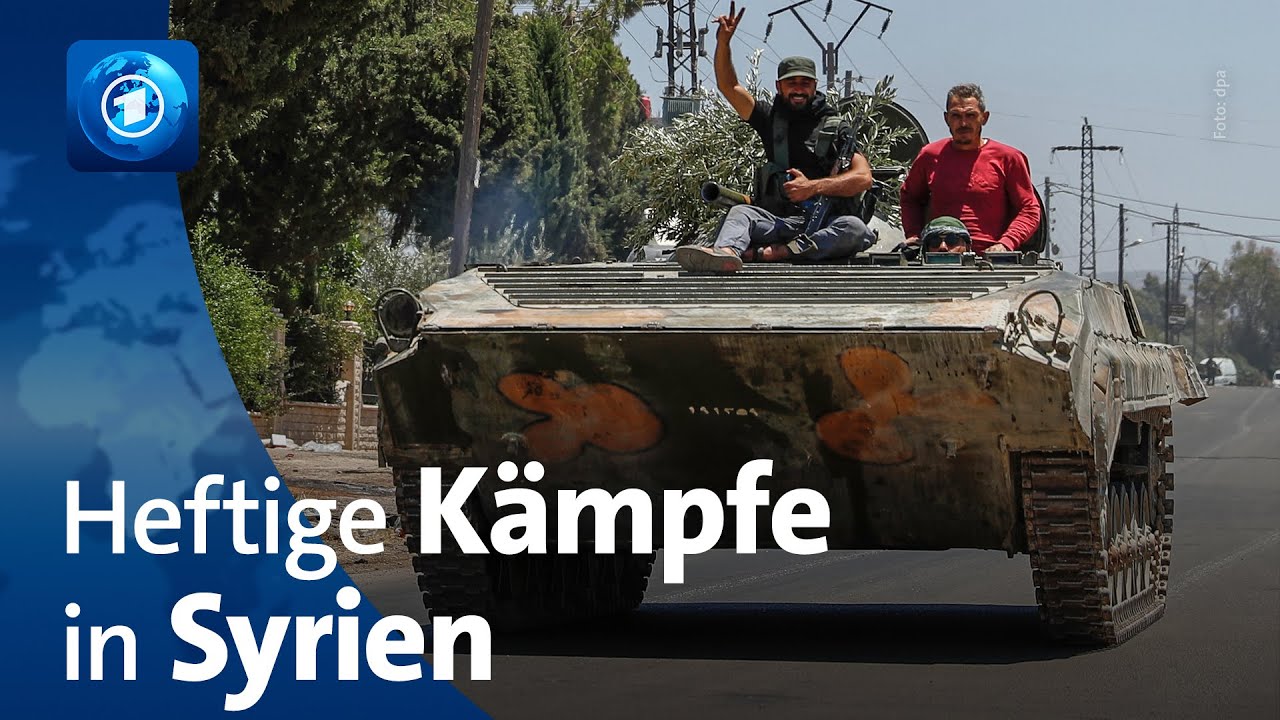 Nach heftigen Kämpfen in Syrien: Armee verlässt Suwaida