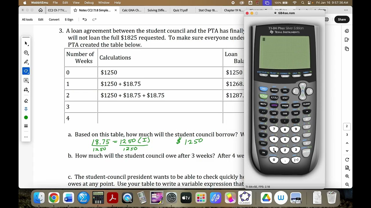 Pre Alg Jan 16