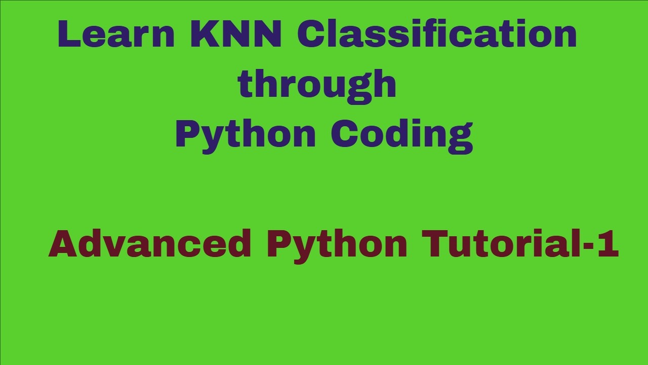 Реализация алгоритма KNN на Python