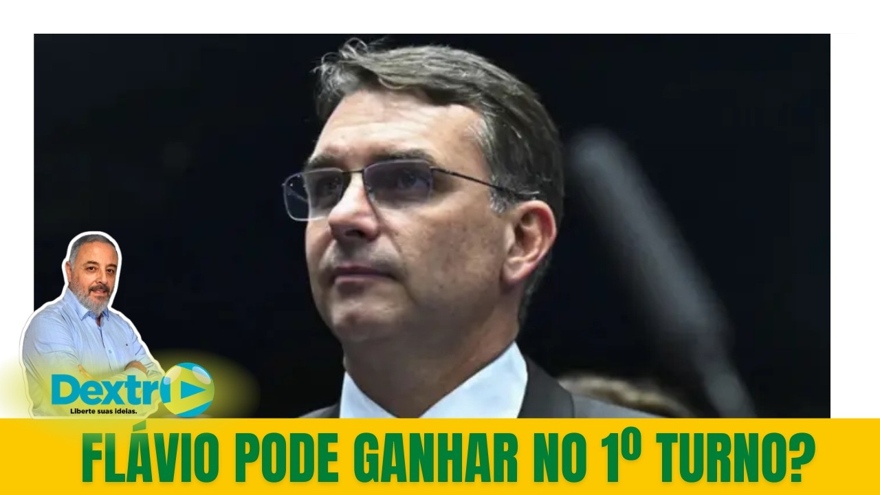 FL&Aacute;VIO PODE GANHAR NO 1&ordm; TURNO?