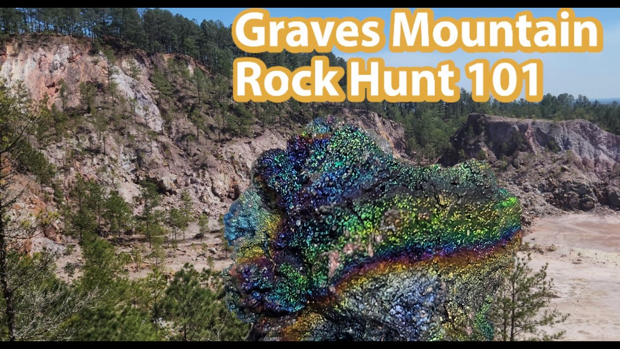 Graves Mountain Rock Hunting 101 - Crystals and Minerals