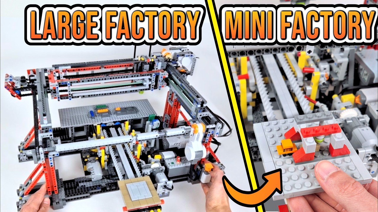 Zbudowałem fabrykę LEGO, kt&oacute;ra buduje fabryki LEGO (w pewnym sensie)