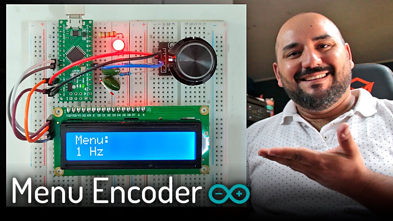 #WeekendProjects MENU ENCODER con Arduino