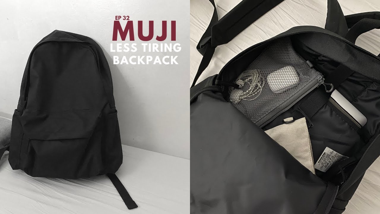 Muji Less Tiring Backpack Review