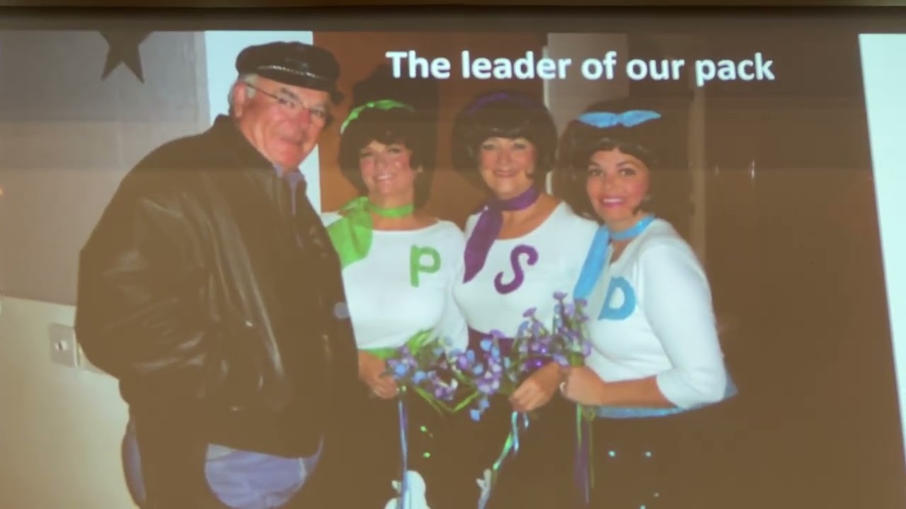 Jim Gwinn's retirement celebration as pastor of Outdoor Resort Palm Springs Sunday chapel.