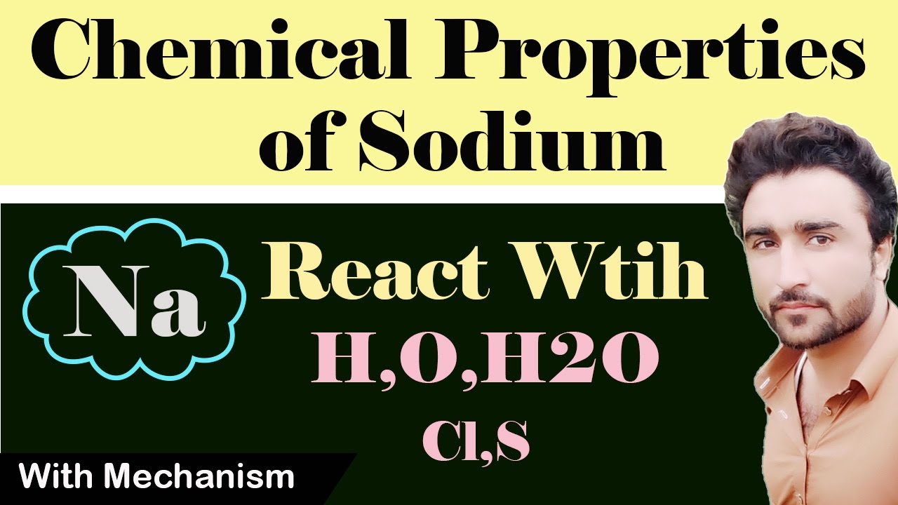 Chemical Properties of Sodium || Reaction with Hydrogen,Oxygen,Water,Halogens,Sulphur