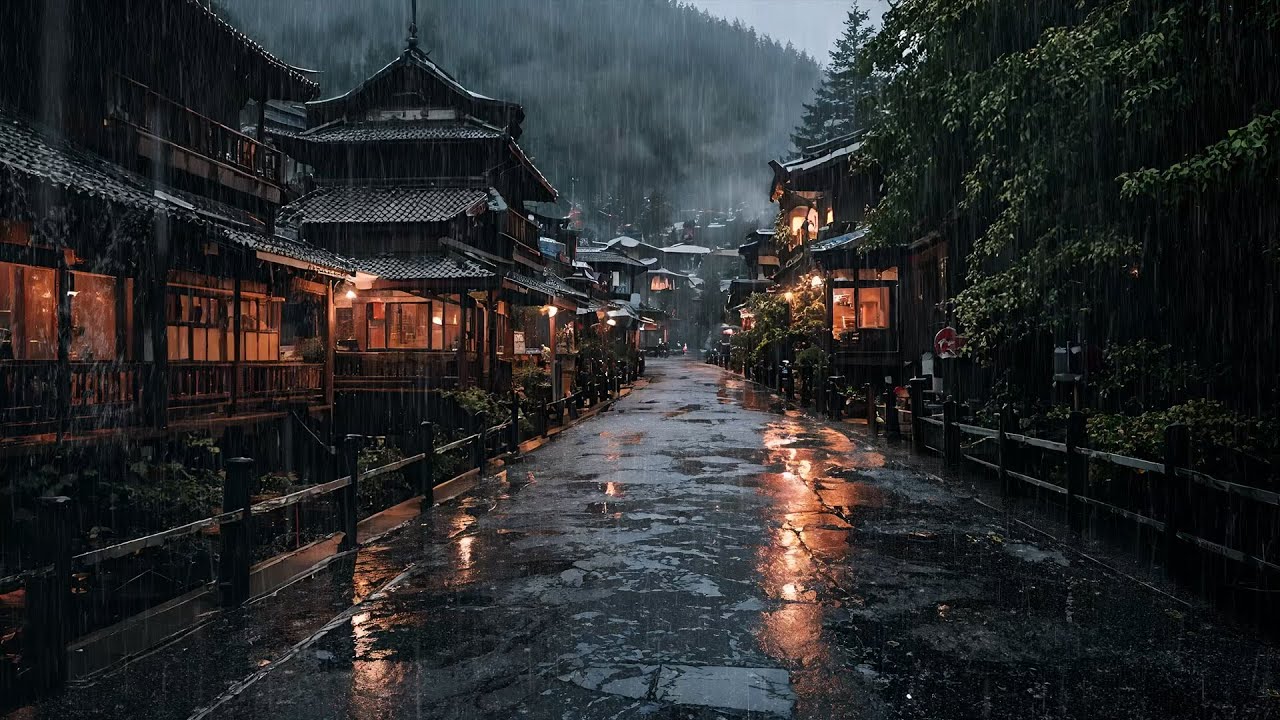 【雨声】真实的雨声缓解焦虑，缓解压力，增强专注力，快速入眠。雨声，白噪音，工作，学习，冥想，专注，安静，舒缓，大自然的声音，放松助眠