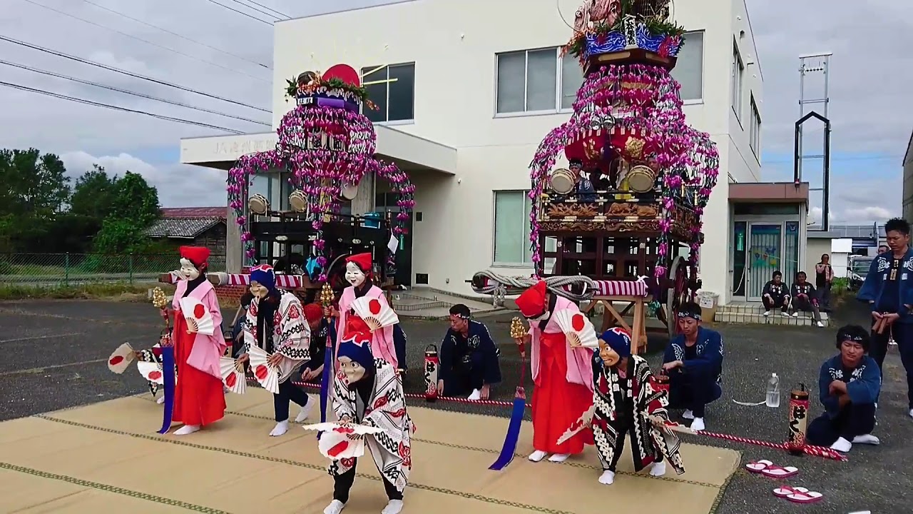 平成29年度掛川市浜野区手古舞い披露10/8