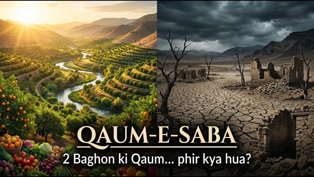 Jab Nemat Azab Ban Jaye | Surah Saba Ka Powerful Reminder | Manzil e Iman   