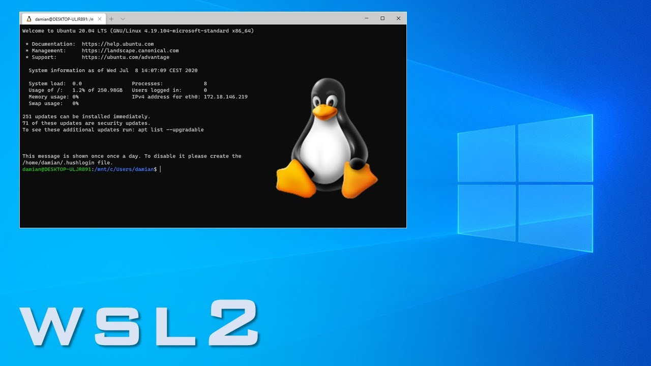 Linux jako apka w Windows 10!? Wjeżdża WSL2!