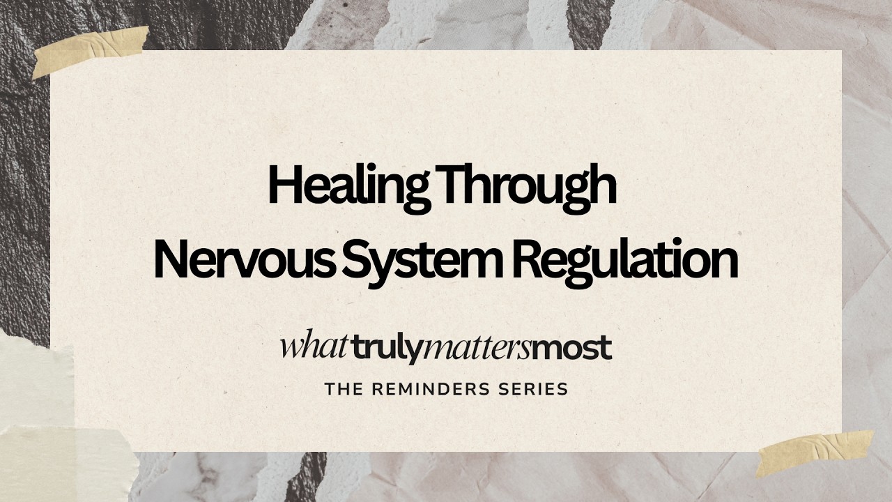 Healing Through Nervous System Regulation