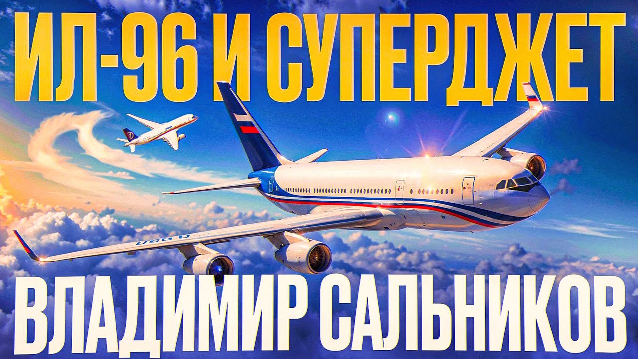 Командир Суперджета, Ил-96 и Ту-154 Владимир Сальников
