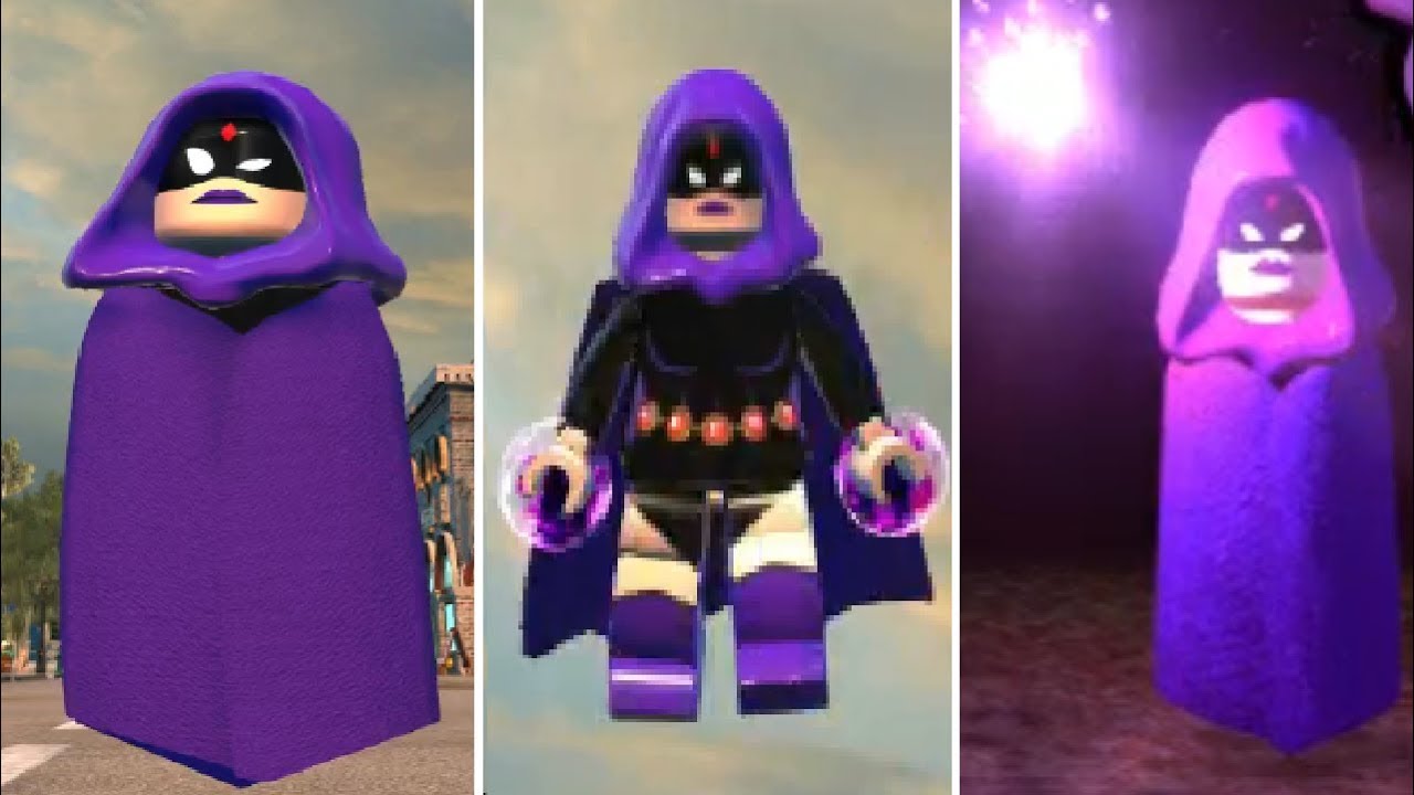 LEGO DC Super-Villains - Raven's All Powers & Abilities
