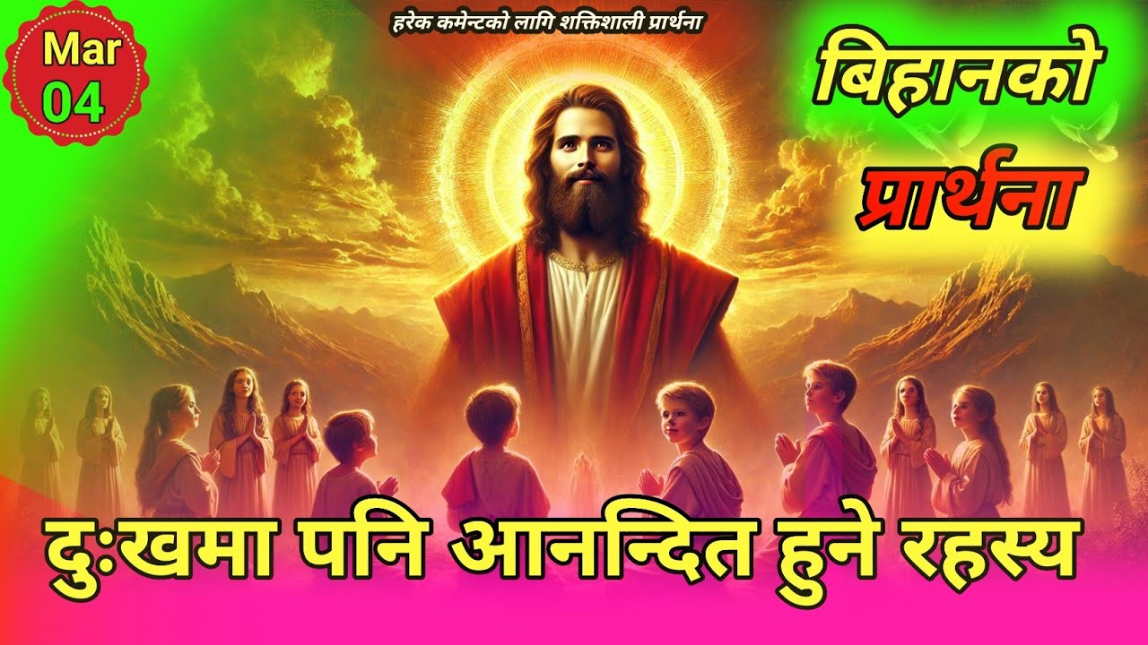 बिहानको प्रार्थना | दुःखमा पनि आनन्दित हुने रहस्य | Secret of Joy Even in Times of Suffering