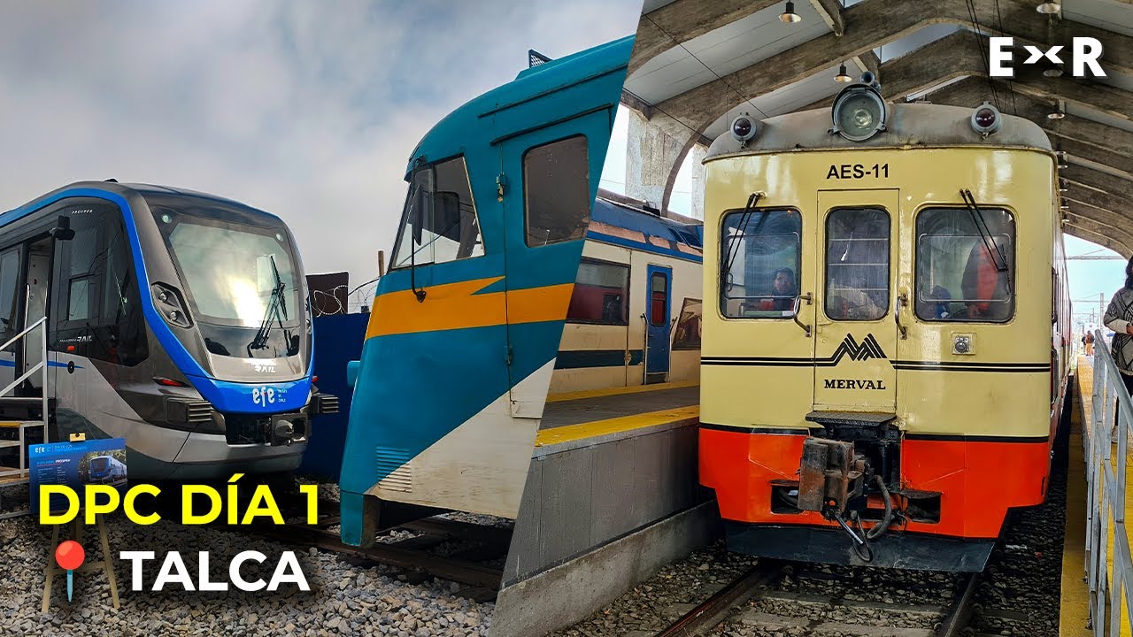 Viaje en Automotor AES-11 y Exposición del Nuevo Buscarril | Día del Patrimonio 2025 en Talca