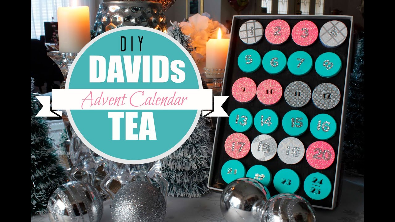 Easy DIY Advent Calendar - DAVID's TEA Inspired