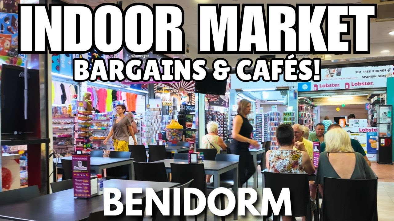Benidorm Indoor Market EXPOSED! 😲 Bargains & Cafés You Can’t Miss!