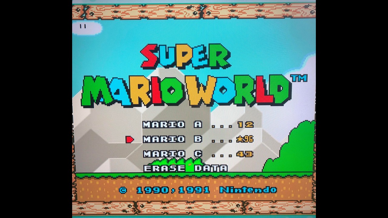 Super Mario World Gameplay Part 1