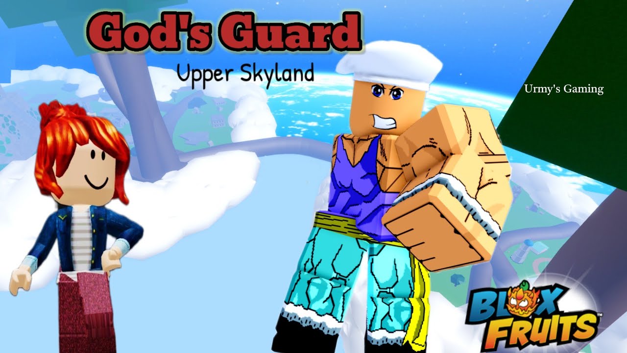 God's Guard vs Urmy|| Urmy's Gaming #bloxfruits|| #roblox