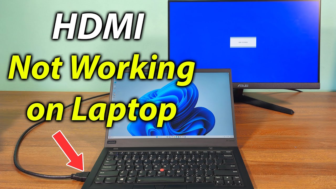 Port HDMI nie działa na laptopie z systemem Windows 11