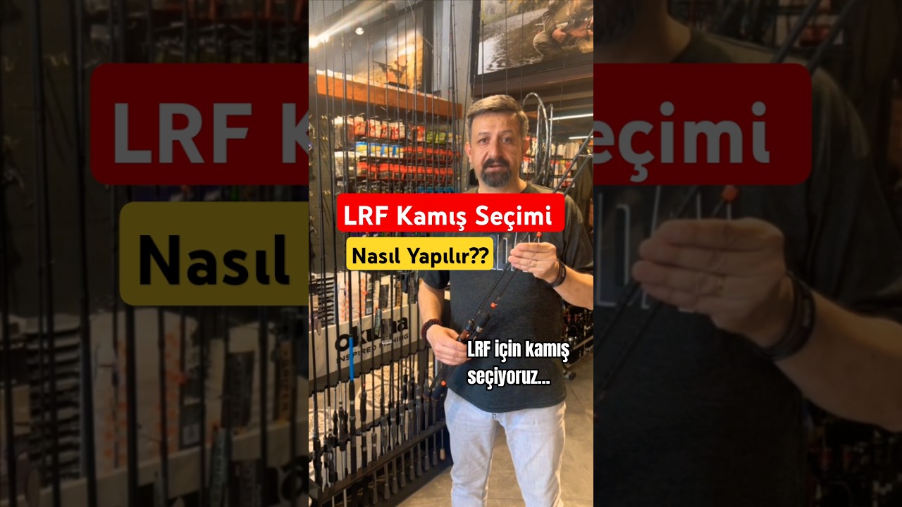 LRF Kamış Se&ccedil;imi Nasıl Yapılır Nasıl Kamış Se&ccedil;iyoruz? #lightrockfishing #lrf  #fishing #balıkavı