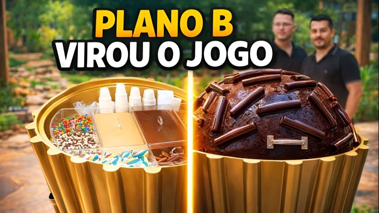O PLANO B VIROU O JOGO PRINCIPAL: O SEGREDO DOS CARRINHOS! - Carrinho de Brigadeiro