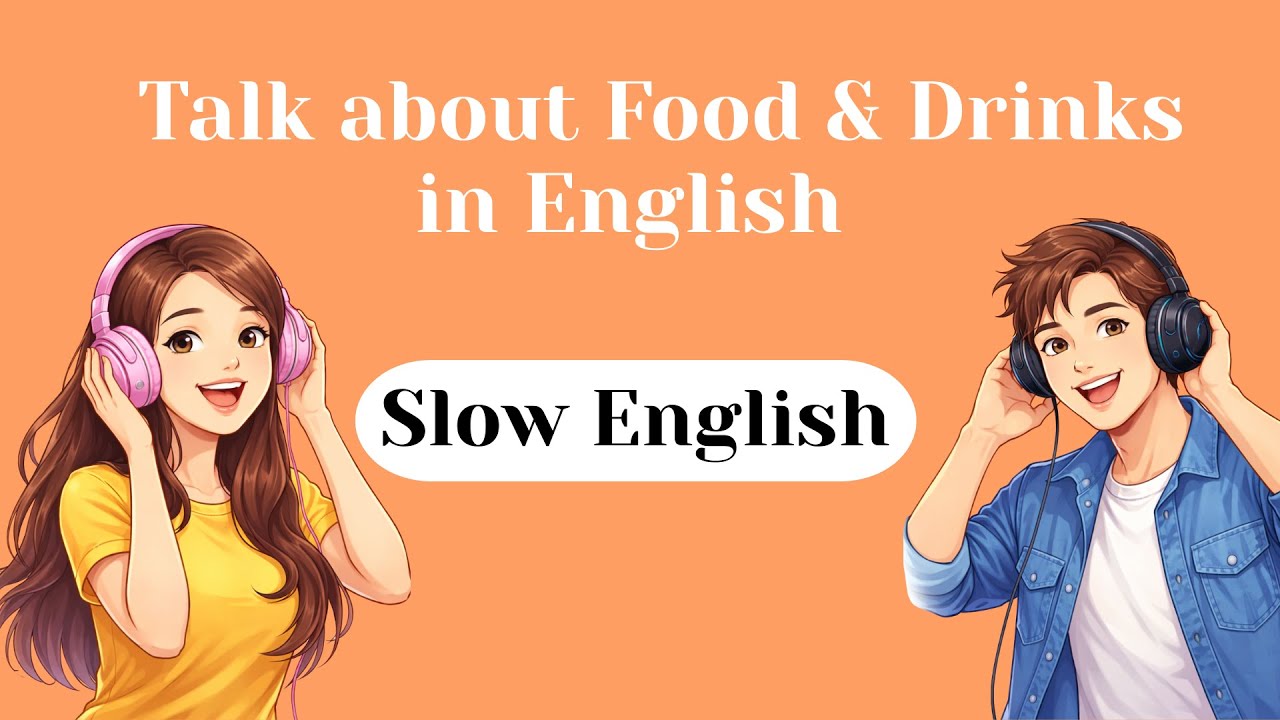 Talk about Food & Drinks in English | Easy Q&A | Beginner English Conversation #conversation #study