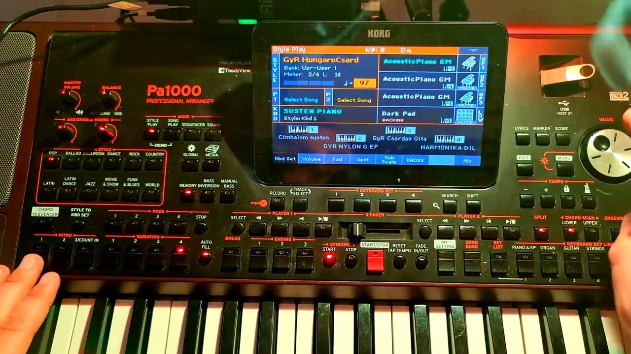 KORG GYR DUAL SZETT EREDETI!