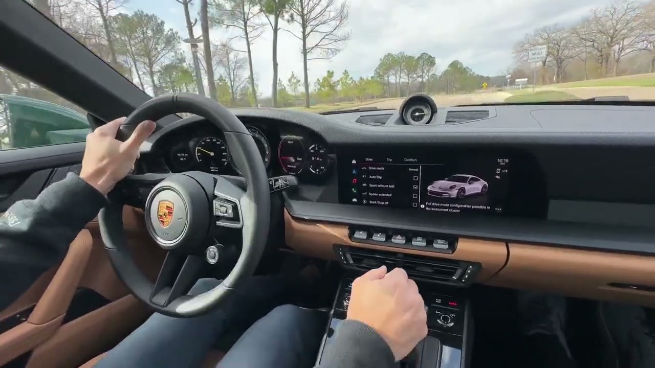 British Racing Green GT3 Touring driving video