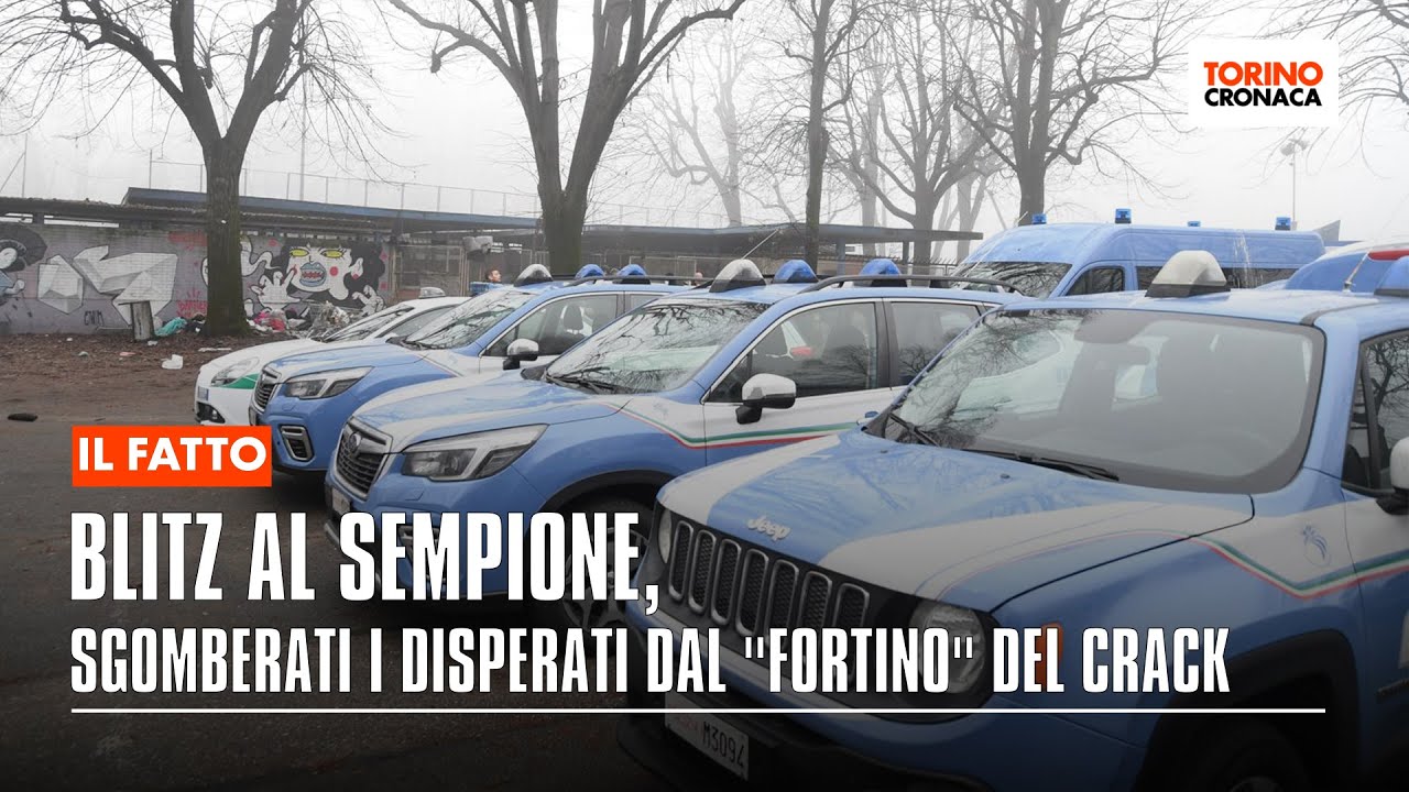 Blitz al Sempione, sgomberati i disperati dal 
