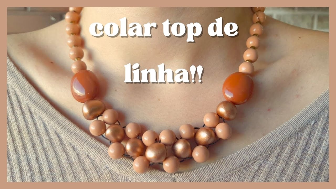 FAÇA E VENDA ESSE COLAR QUE É A CARA DA RIQUEZA