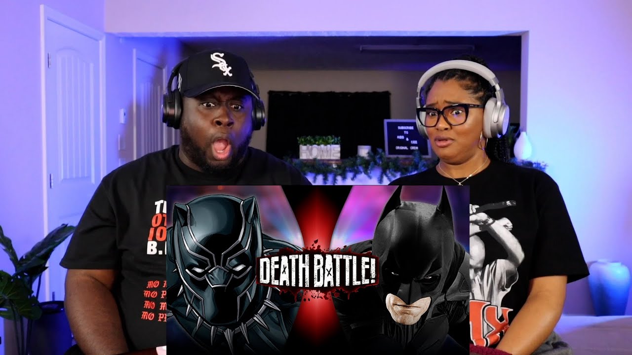 Kidd and Cee Reacts To Black Panther VS Batman | DEATH BATTLE!