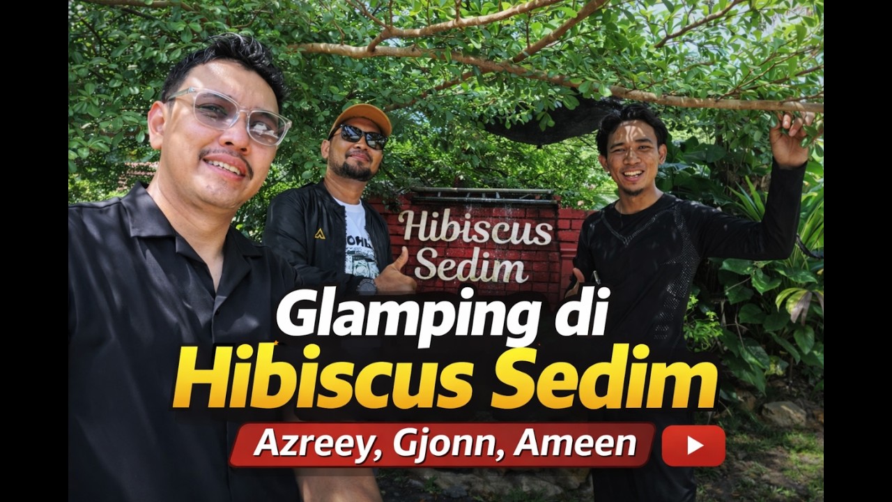 Glamping Hibiscus Sedim | Vlog Tak Berapa Vlog #5 | 16 February 2026 | Insta360AcePro2 | DjiMini3Pro