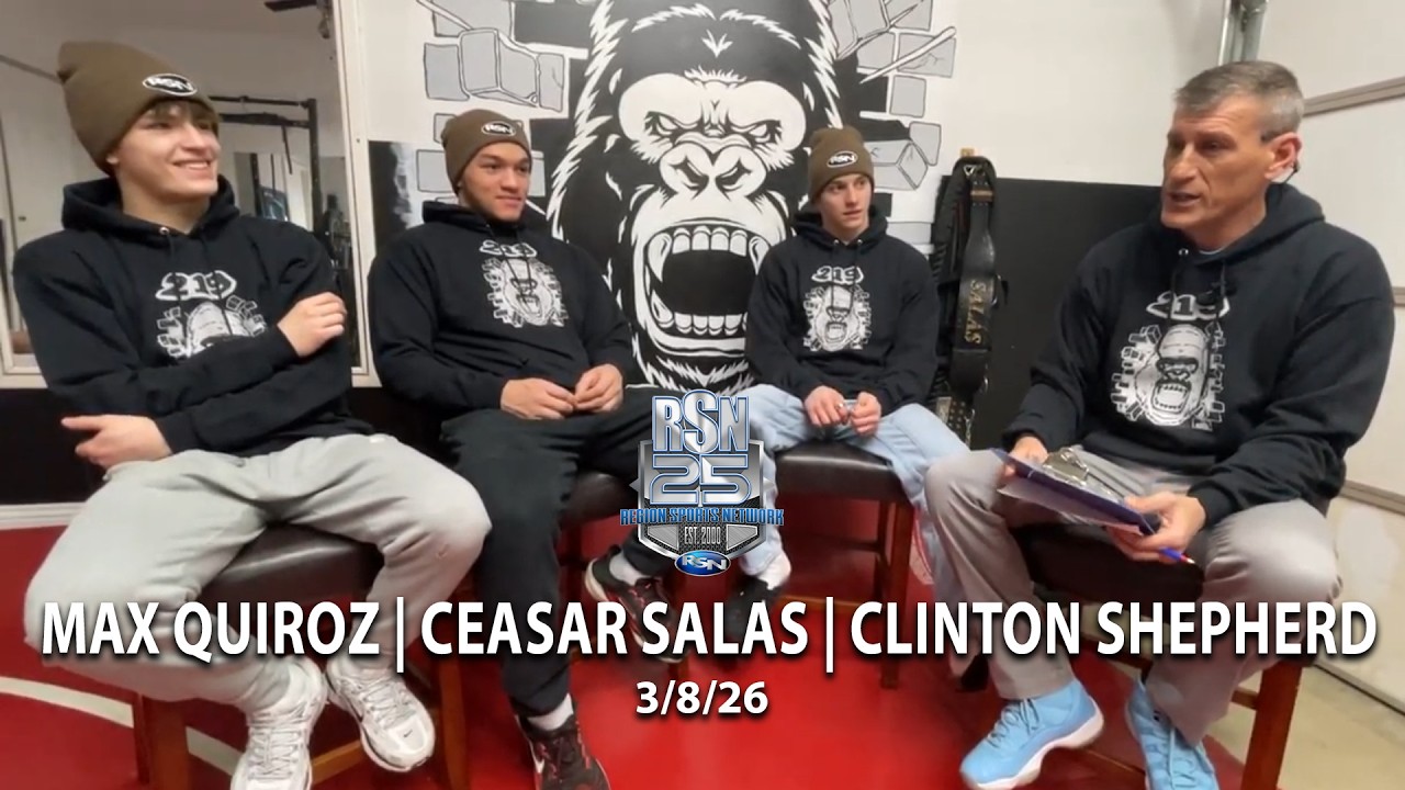 REGION SPORTS ON THE ROAD: Clinton Shepherd, Ceasar Salas, & Max Quiroz Uncut Interview | 3/8/25