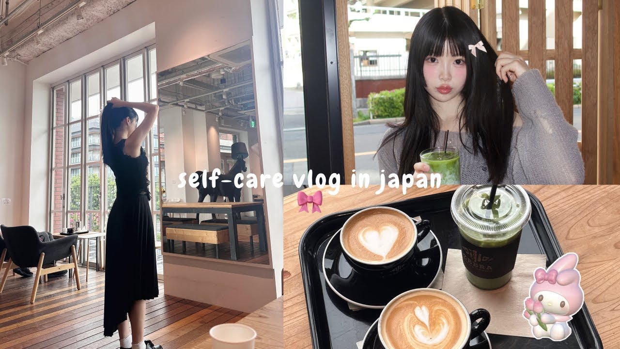 COZY SELF-CARE VLOG 🇯🇵🤍 why tokyo is every girl's paradise 💅🏻 best scalp massage of life, shopping