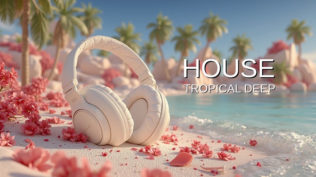 Тропический Deep House Микс ~ Пляжный чилл и летние мелодии ~ Расслабляющий звуковой ландшафт