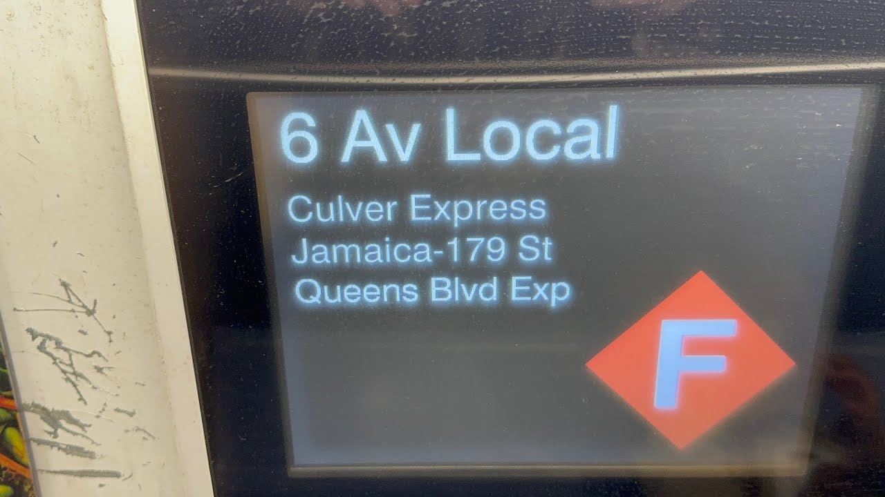 IND 6 Av Local: R160B Alstom {F} EXP Train [Coney Island-Stillwell Av to Jamaica-179 St #via63stV3]