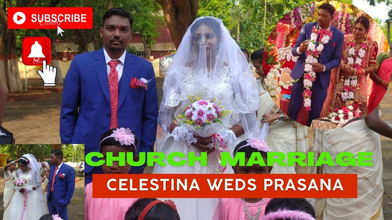 //Church Marriage Kansbahal//ओराम सांस्कृतिक// Celestina weds Prasana//#vlogs #christianity#marriage