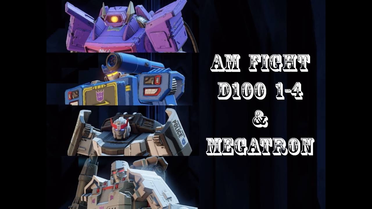 Transformers forged to fight AM 1-4 lane fight