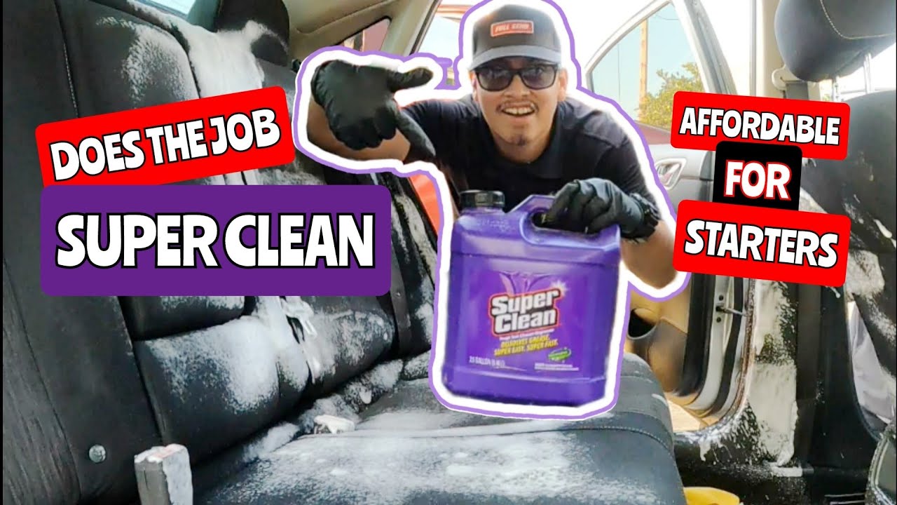 SUPER CLEAN REVIEW | AUTO DETAILING TOP CLEANER AND DEGREASER !!